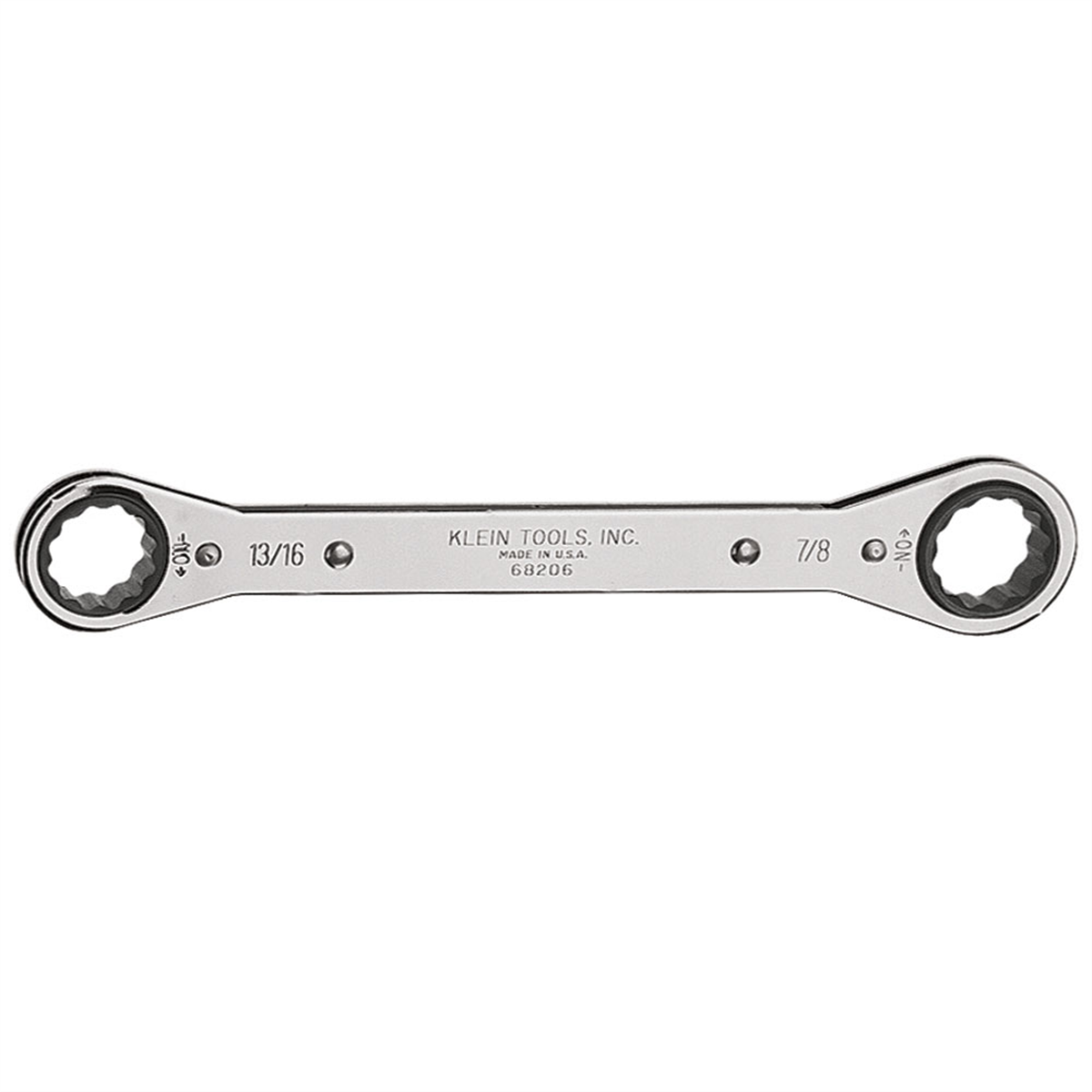 Klein Tools Ratcheting Box Wrench 5/8 X 3/4-inch