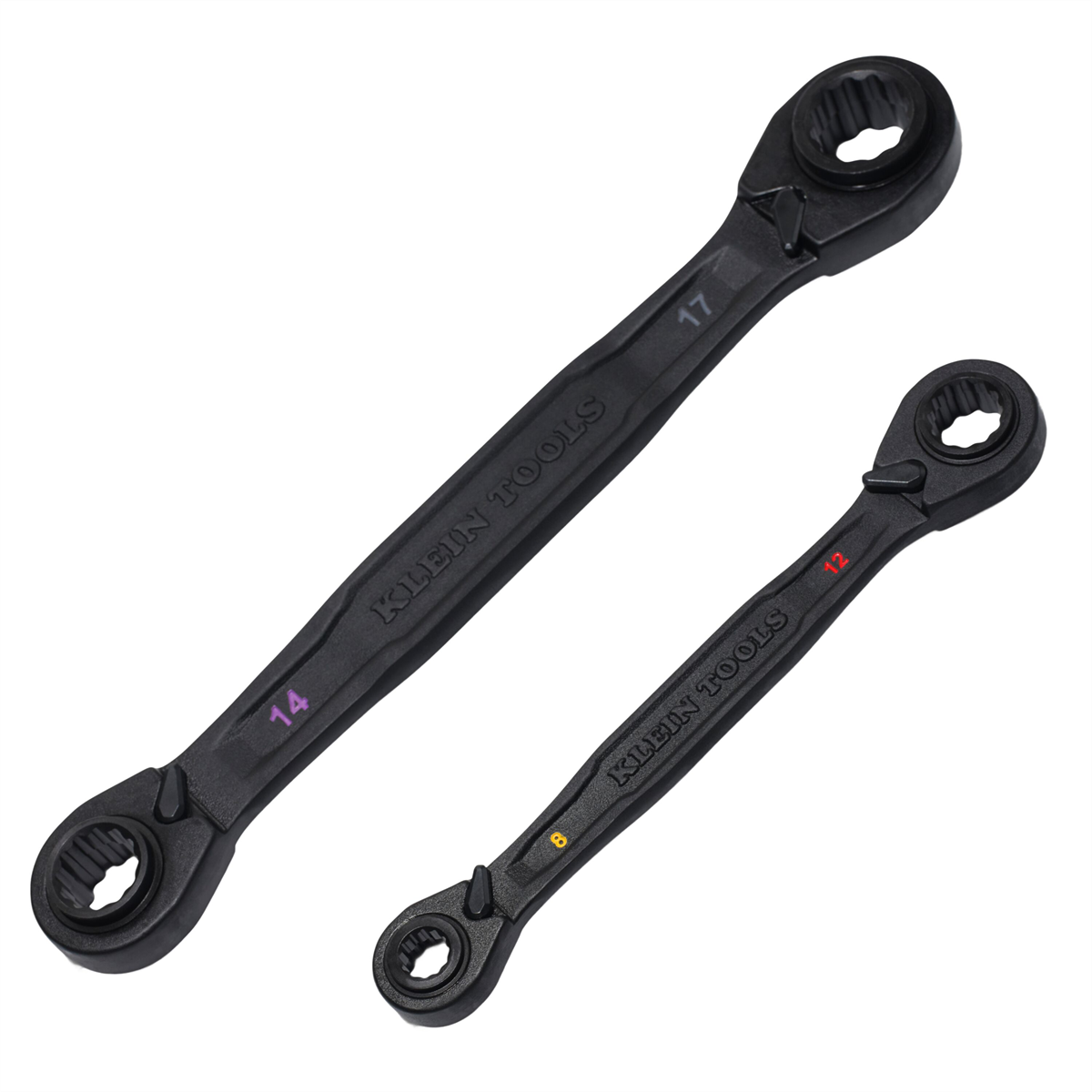 Klein Tools 4-in-1 Ratcheting Wrench, Medium