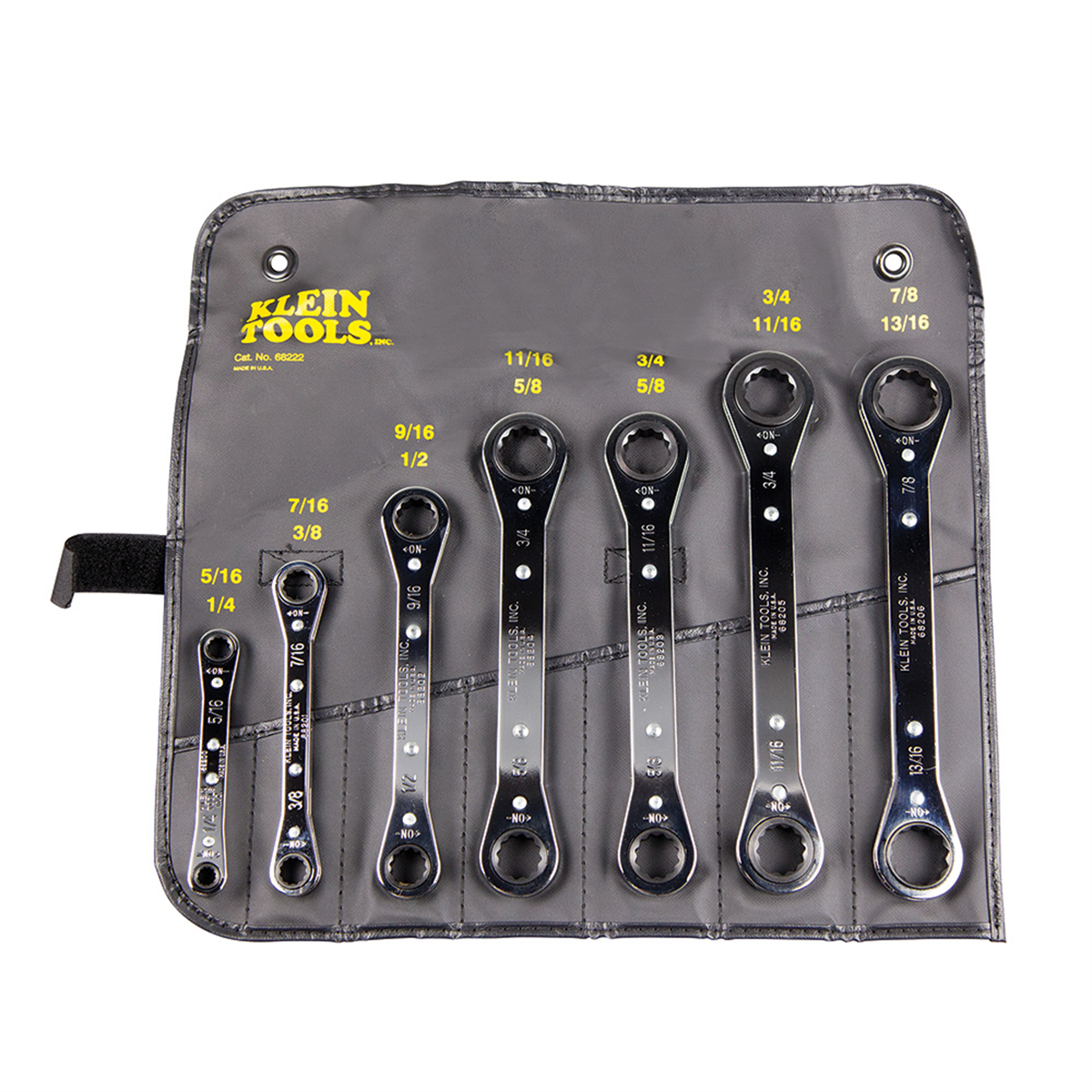 Klein Tools 4-in-1 Ratcheting Wrench Set, Metric, 2-Piece