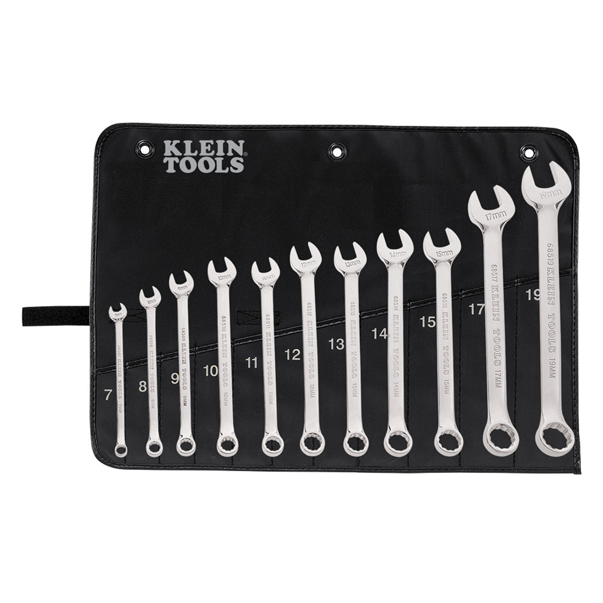 Klein Tools Metric Combination Wrench Set, 11-Piece