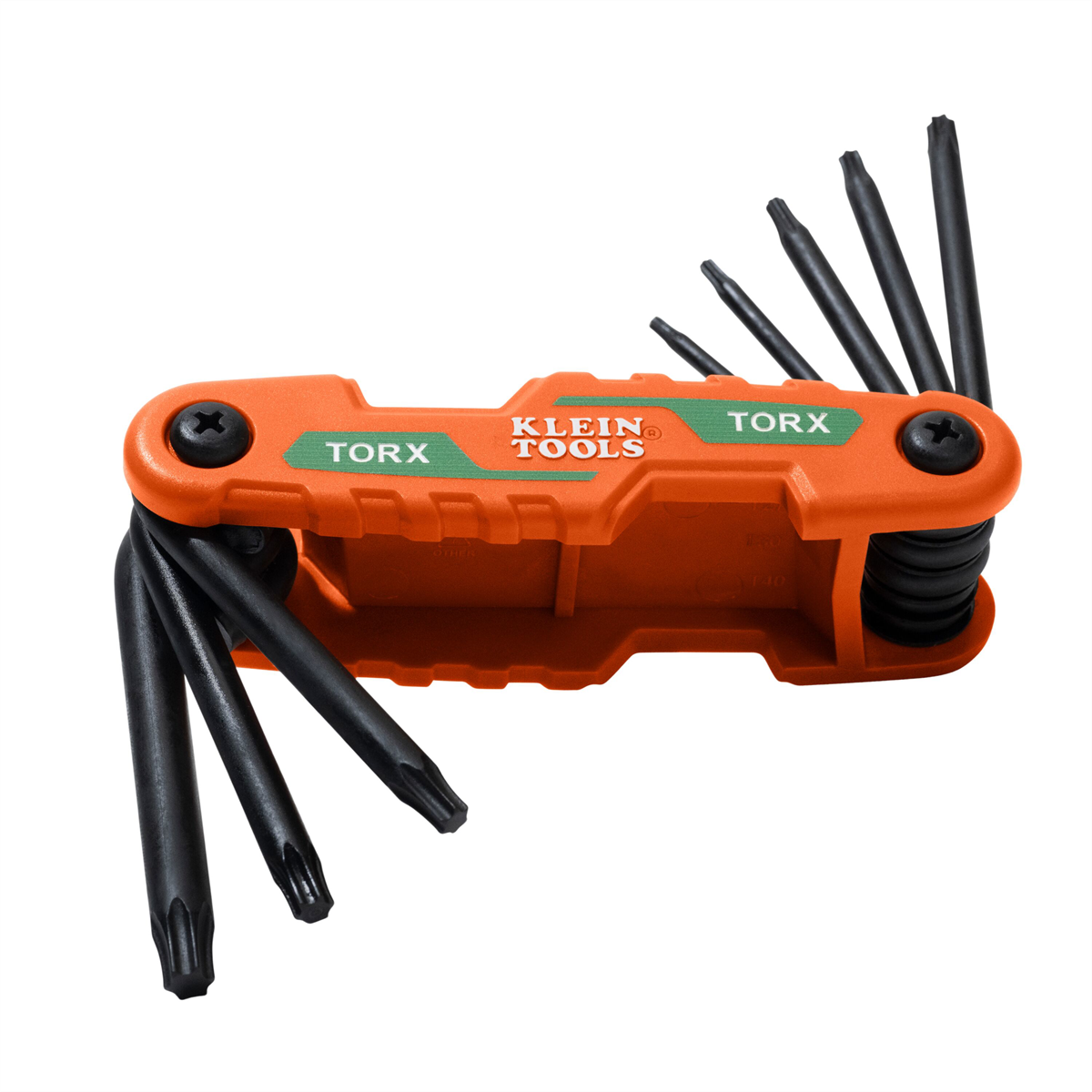 Klein Tools Compact Folding Hex Key Set, SAE