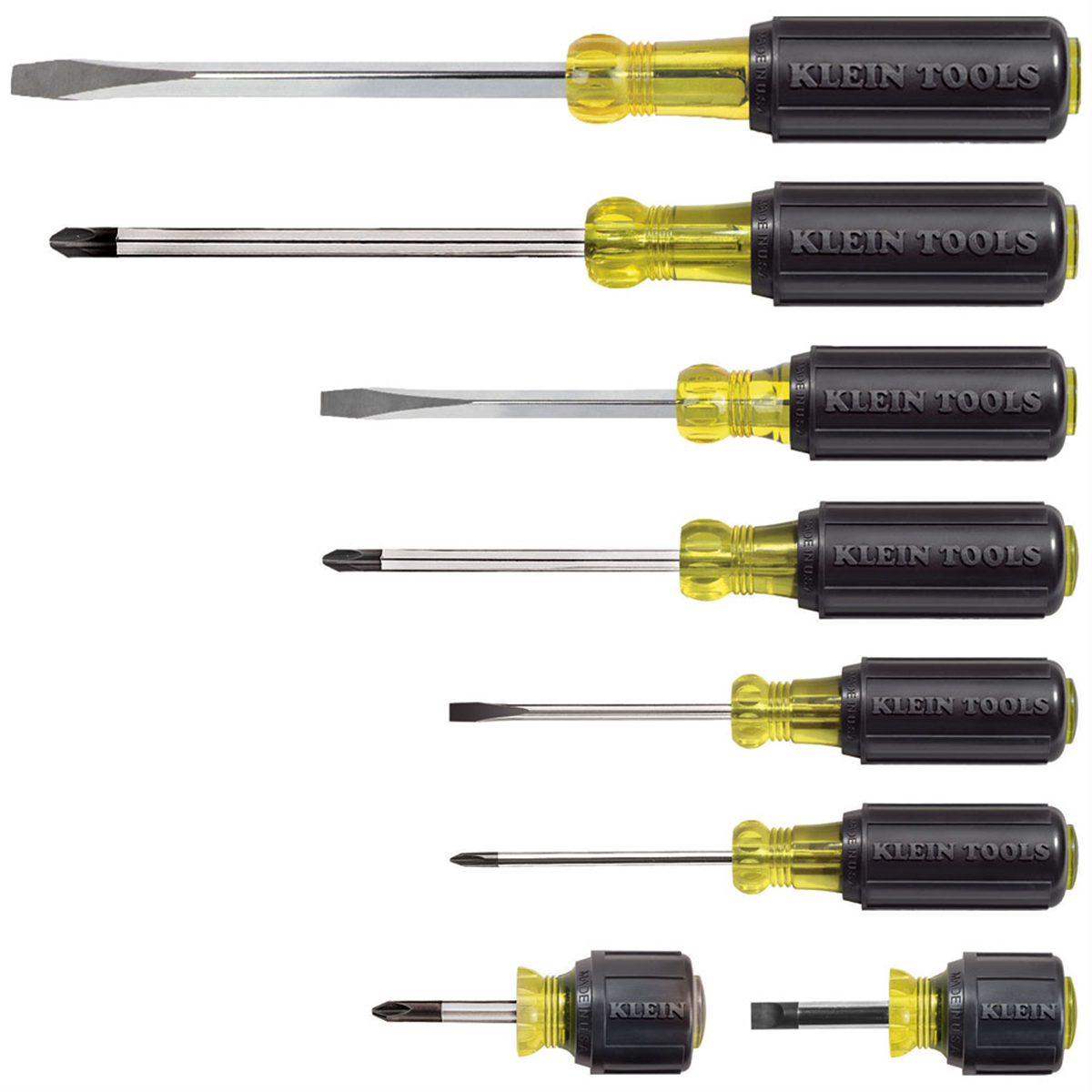 Klein Tools Screwdriver Set, 1000V Insulated, 6-Piece