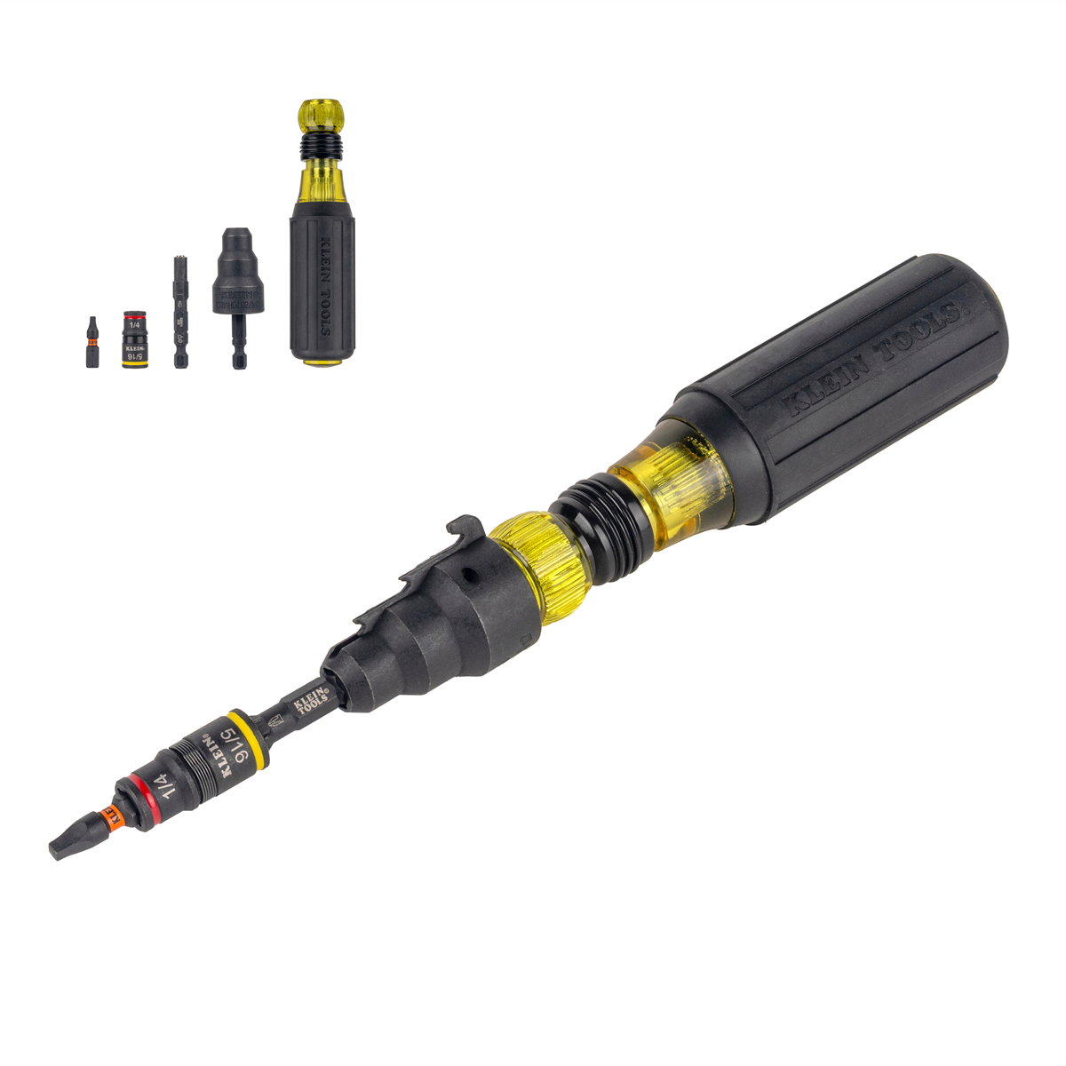 Klein Tools Screwdriver Set Plus Magnetizer, Cushion-Grip, 8-Piece