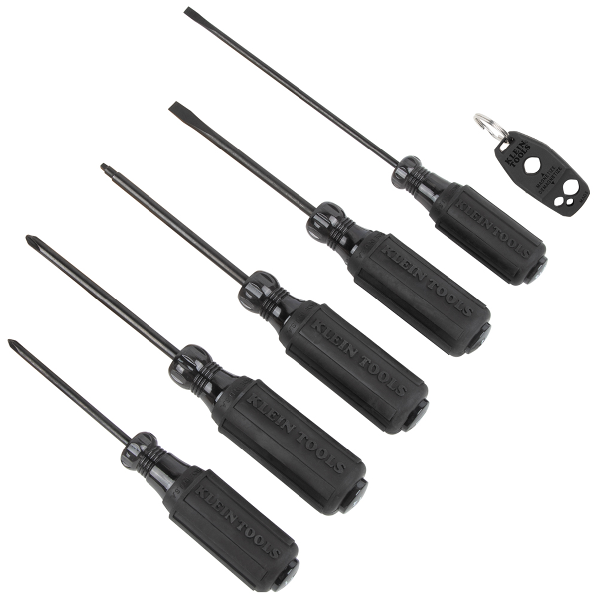 Klein Tools Screwdriver Set, 1/4 Keystone and #2 Phillips, Cushion-Grip, 2-Piece