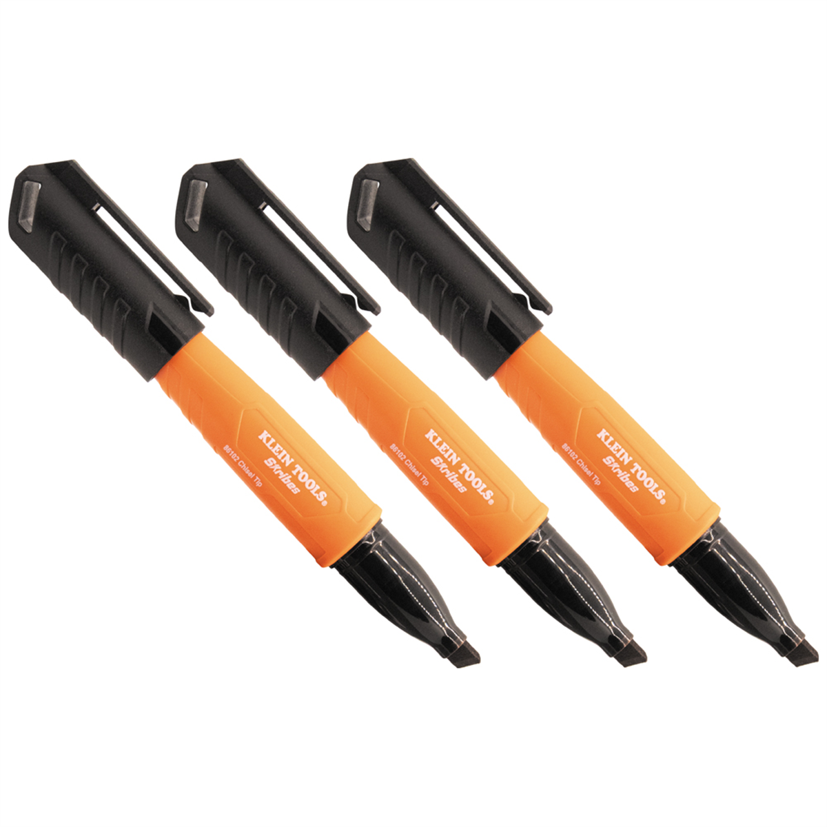 Klein Tools Skribes&trade; Fine Tip Permanent Marker, Black, 1-Pack