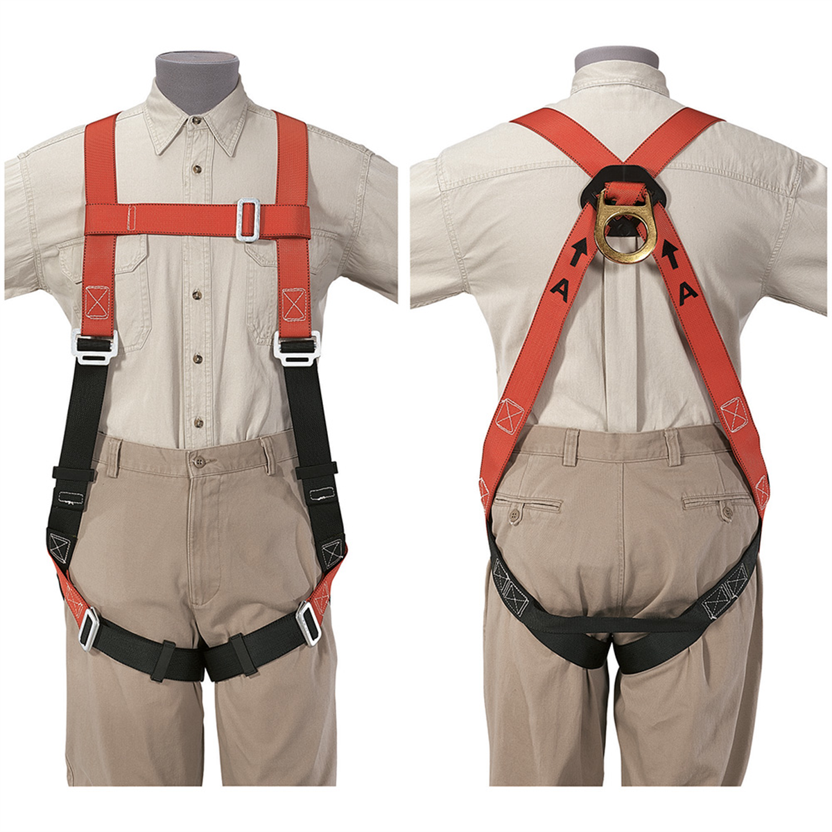 Klein Tools Lightweight Fall-Arrest Harness, Large