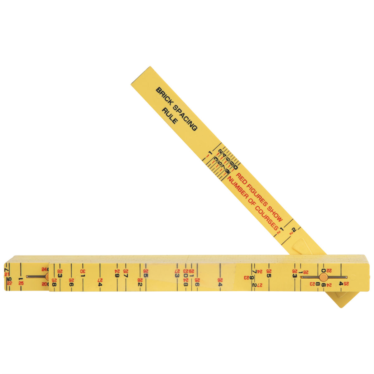 Klein Tools Fiberglass Folding Rule, Inside Reading