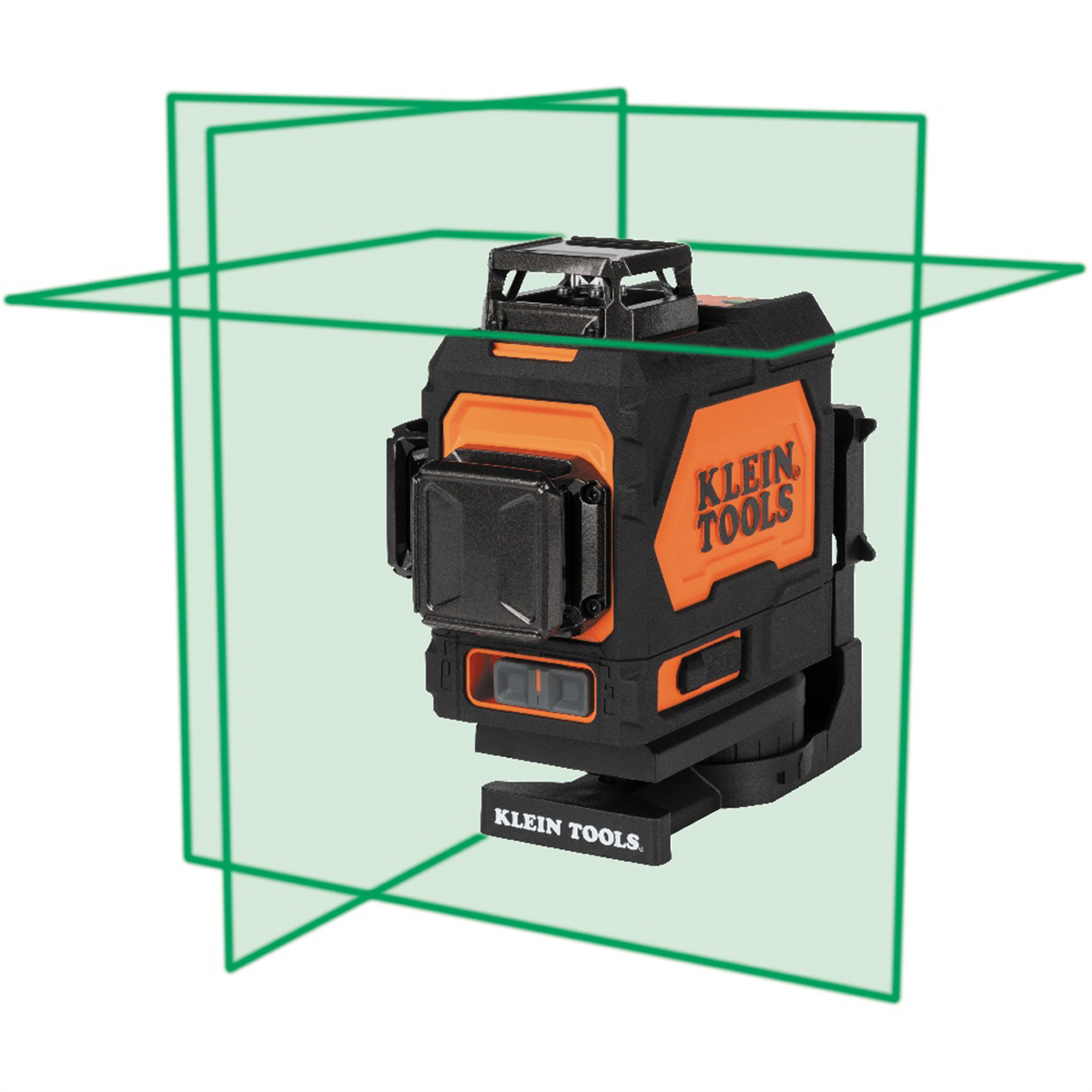 Klein Tools Rechargeable Self Leveling Green Planar Laser Level with Hard Carrying Case