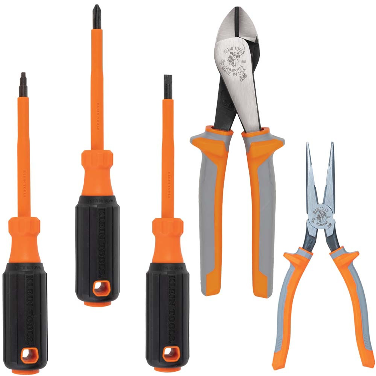 Klein Tools 1000V Insulated Tool Set, 5-Piece