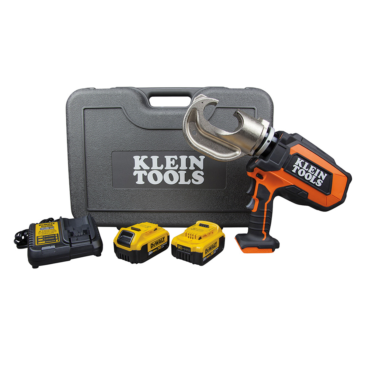Klein Tools Battery-Operated 12-Ton Crimper Kit