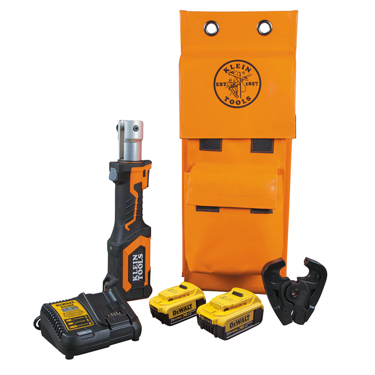 Klein Tools Battery-Operated Crimper, D3 Groove, 4 Ah
