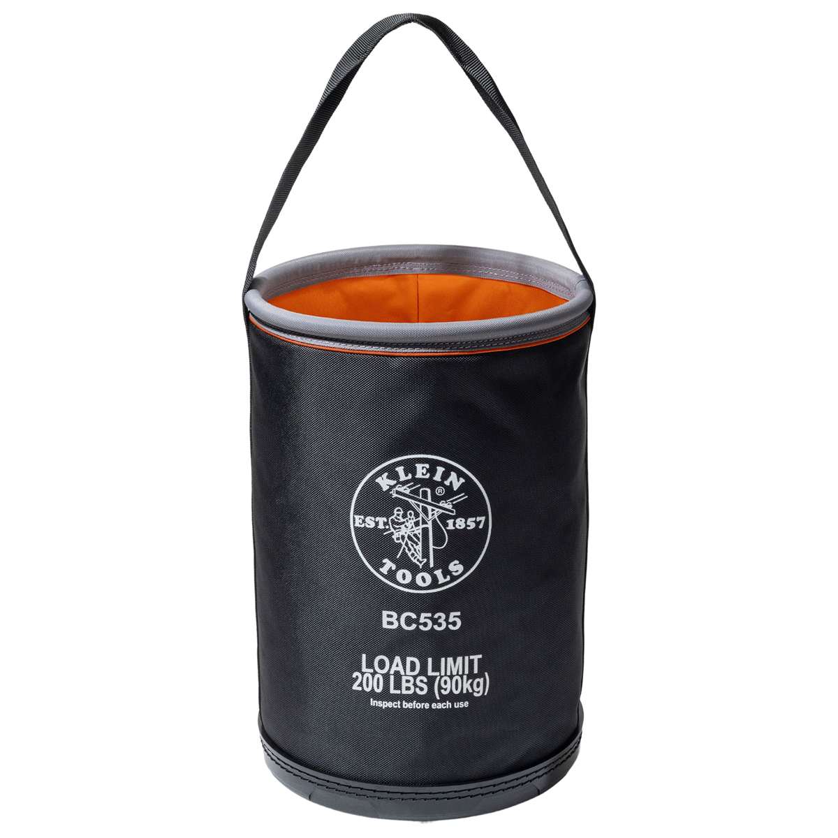 Klein Tools Straight Bucket, 17-Inch Utility Bucket