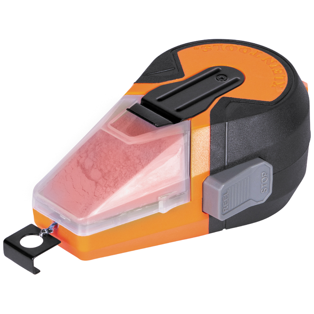 Klein Tools Auto-Retracting Chalk Line with Red Chalk