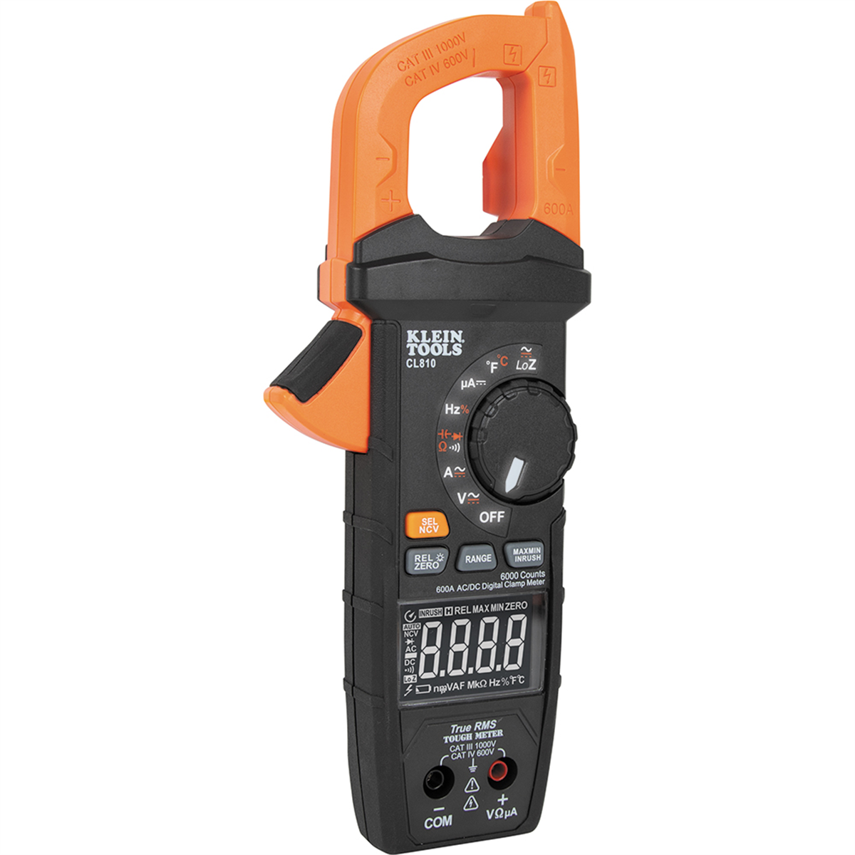 Klein Tools 600A AC/DC Auto-Ranging TRMS Clamp Meter with Worklight