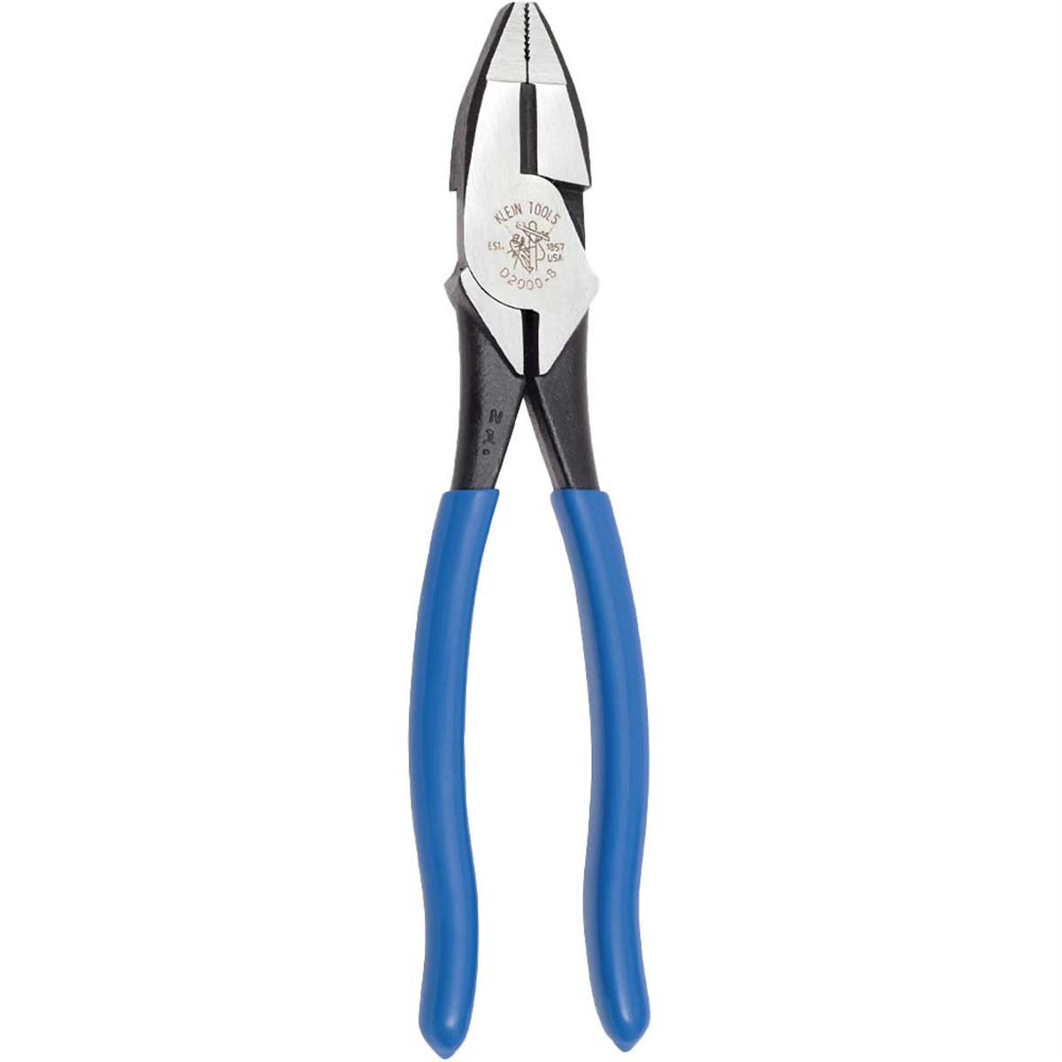 Klein Tools Lineman's Pliers, Heavy-duty Side Cutting, 8-inch