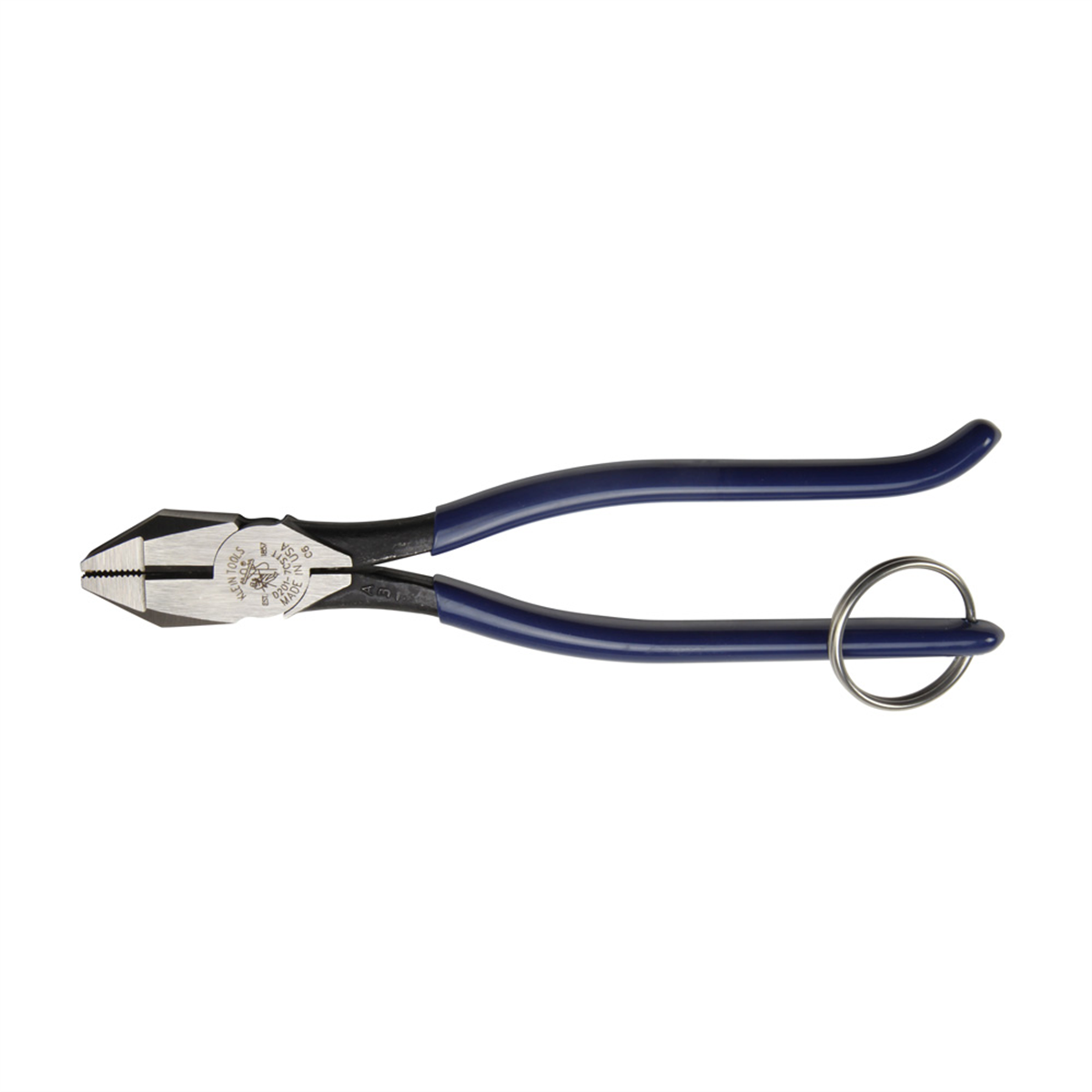 Klein Tools Ironworker's Pliers With Tether Ring
