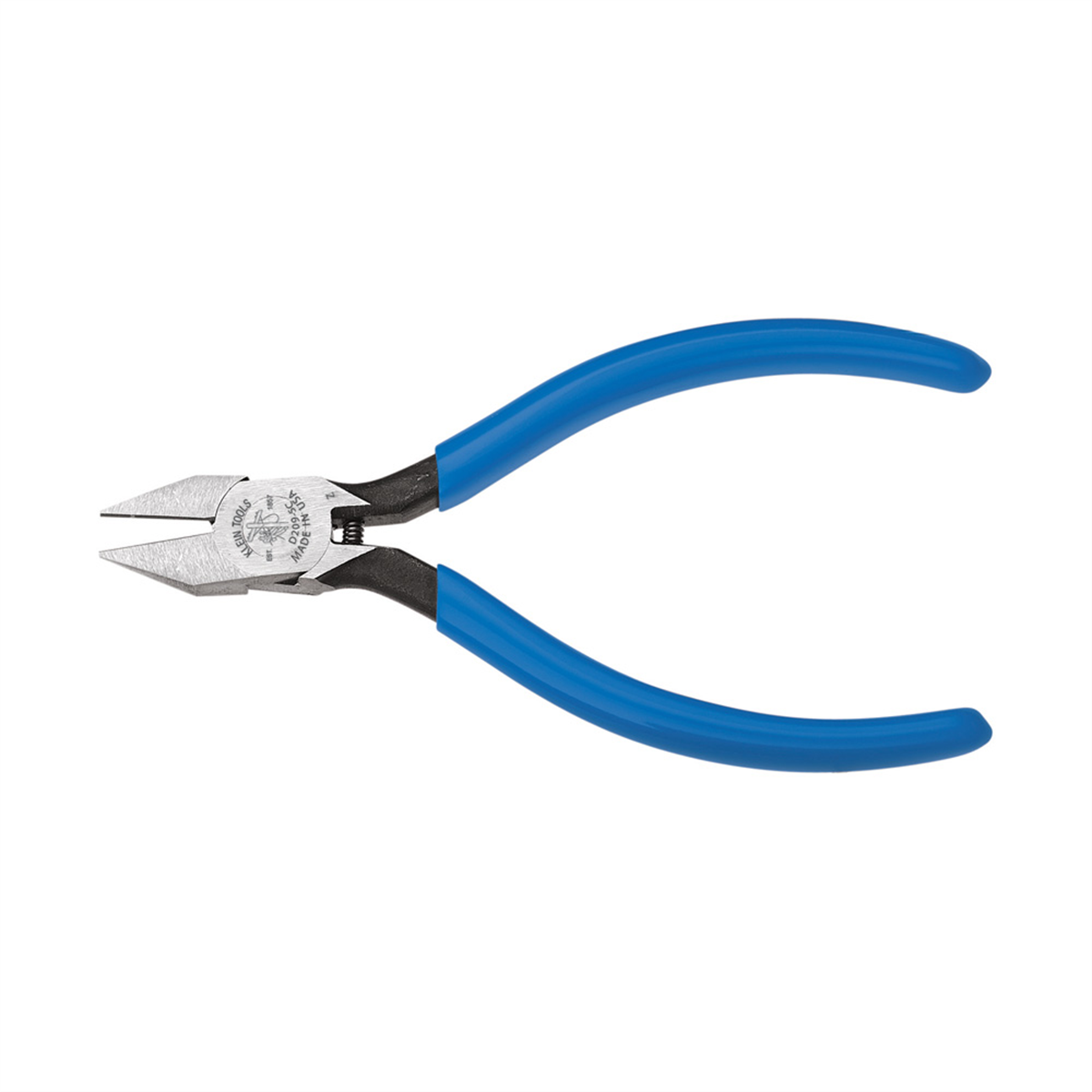 Klein Tools Diagonal Cutting Pliers, Electronics Pliers With Pointed Nose, 4-inch