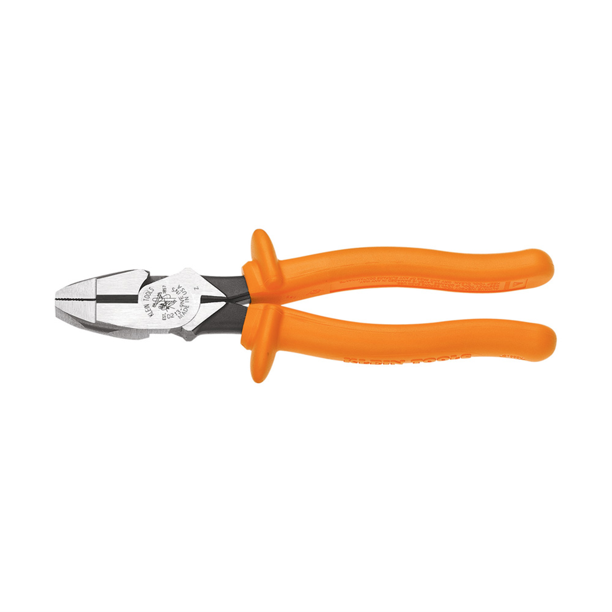 Klein Tools Side Cutting Pliers, New England Insulated, 9-inch