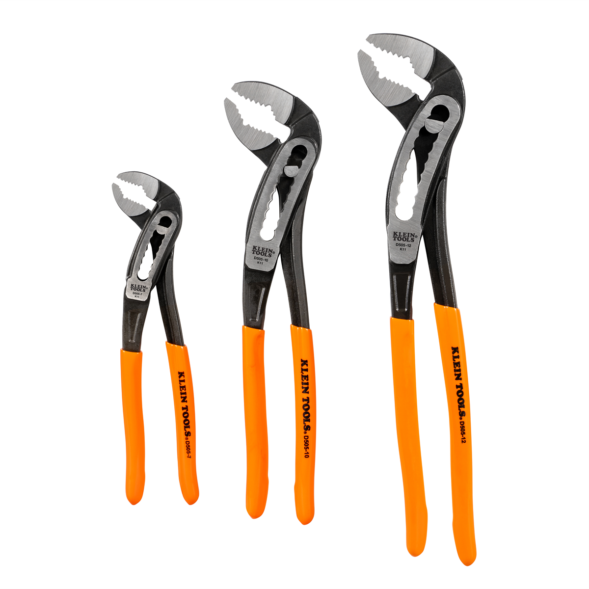 Klein Tools Classic Klaw&trade; Pump Pliers Set, 3-Piece
