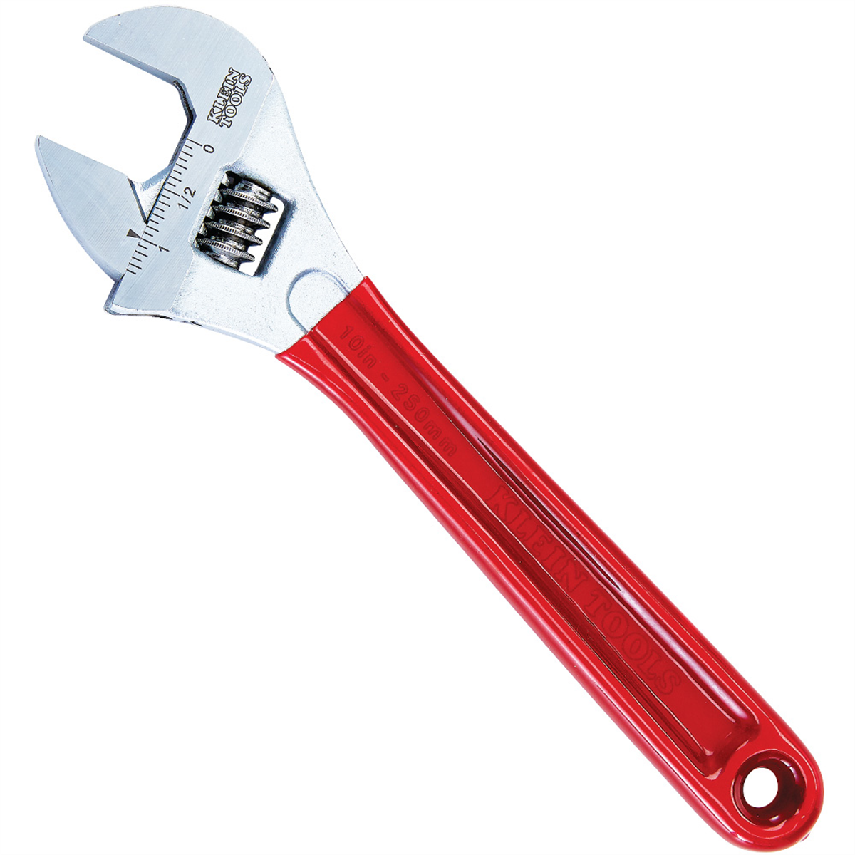 Klein Tools Adjustable Wrench Extra Capacity, 10-Inch
