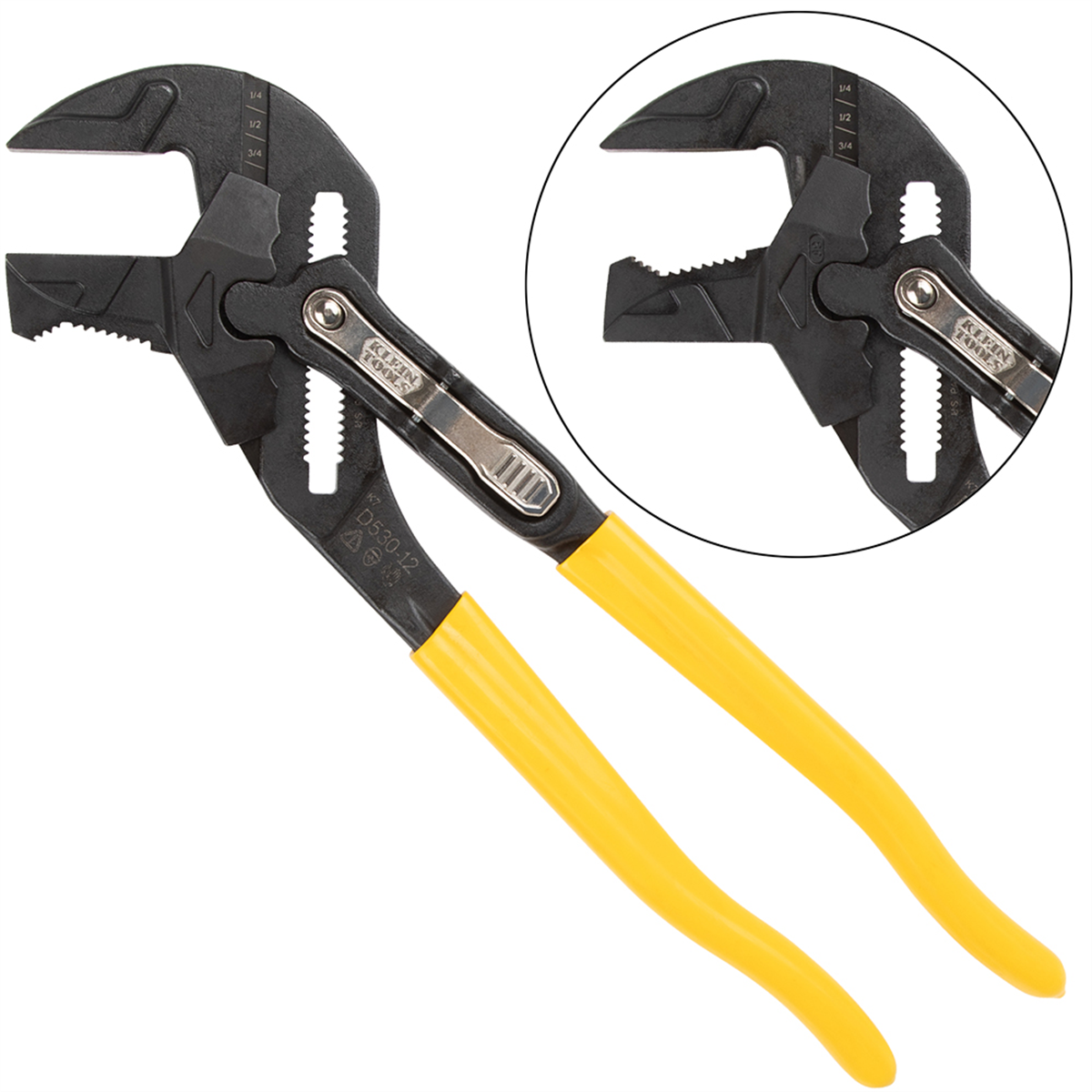 Klein Tools Plier Wrench, 12-inch