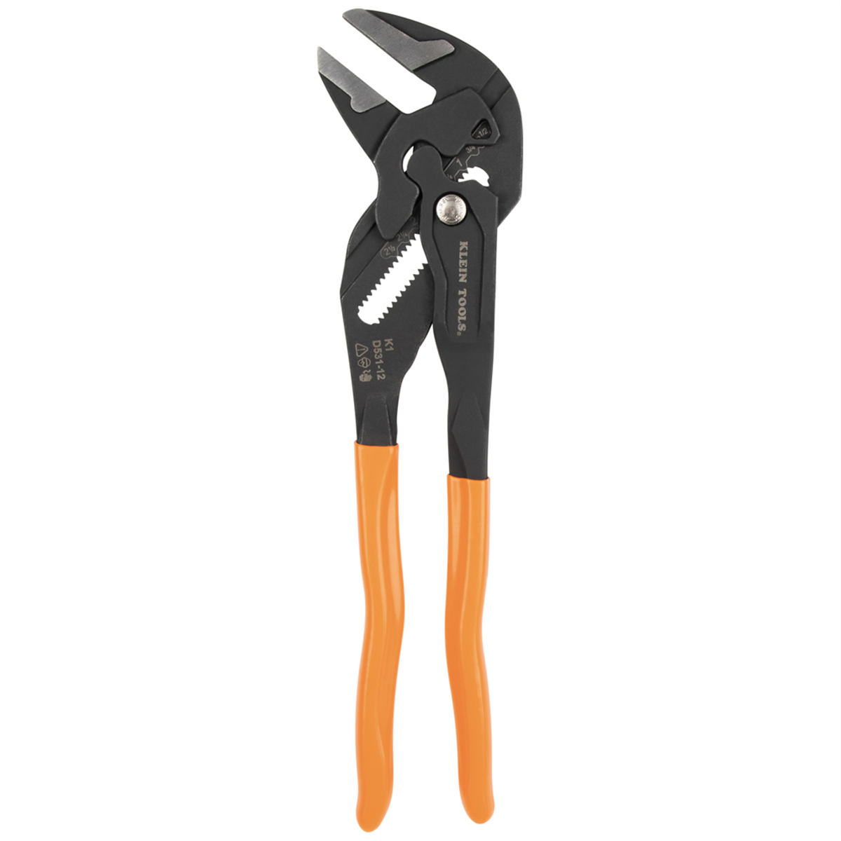 Klein Tools Compact Plier Wrench, 12-inch