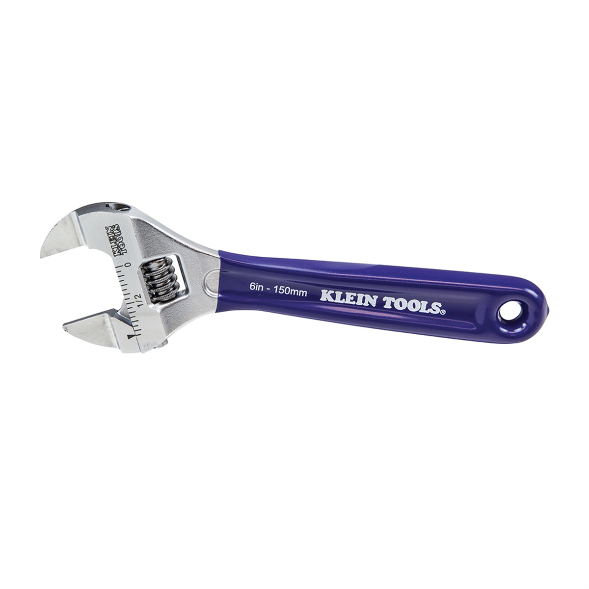 Klein Tools Slim-Jaw Adjustable Wrench, 6-Inch