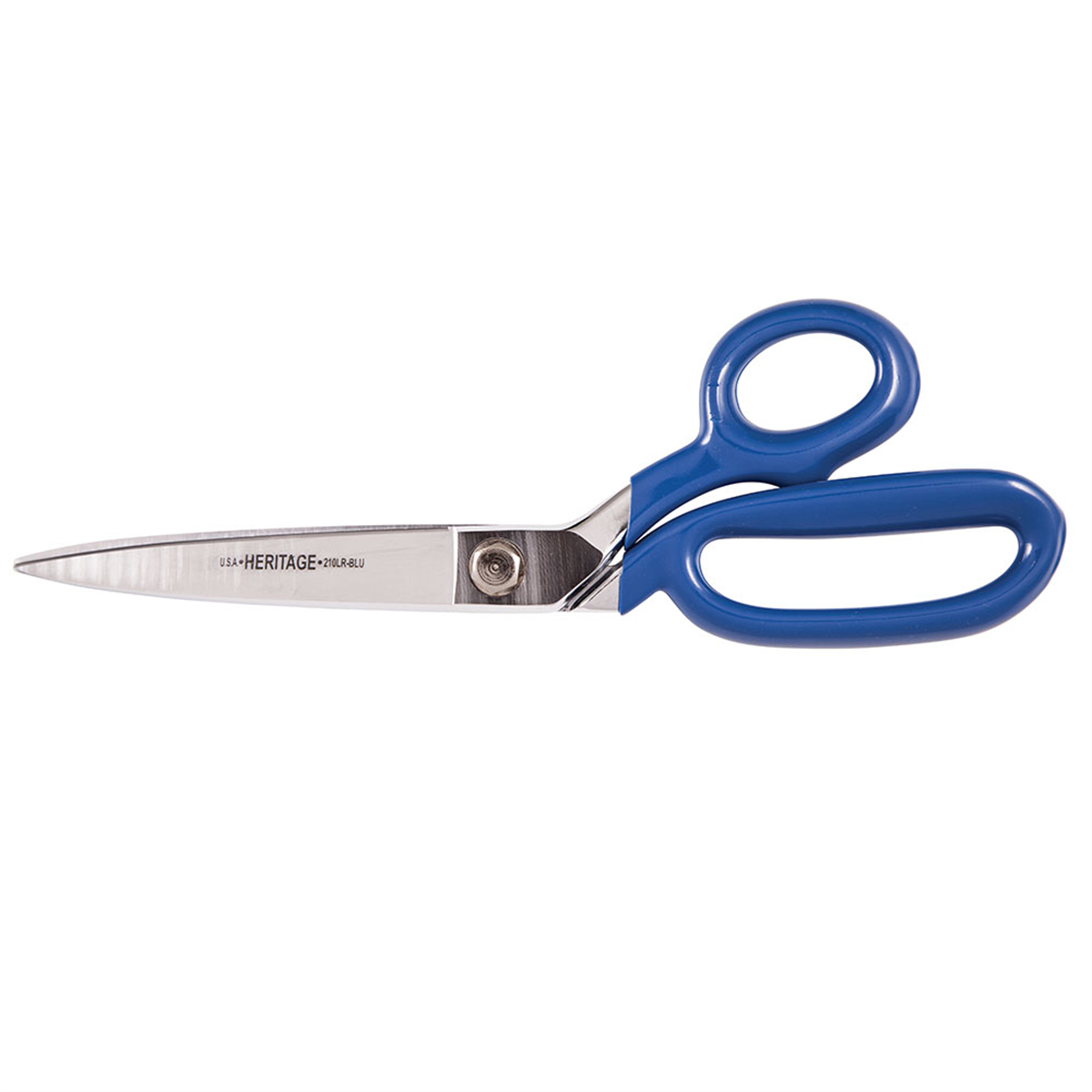 Klein Tools Bent Trimmer w/Large Ring, Coated Handles, 10-Inch