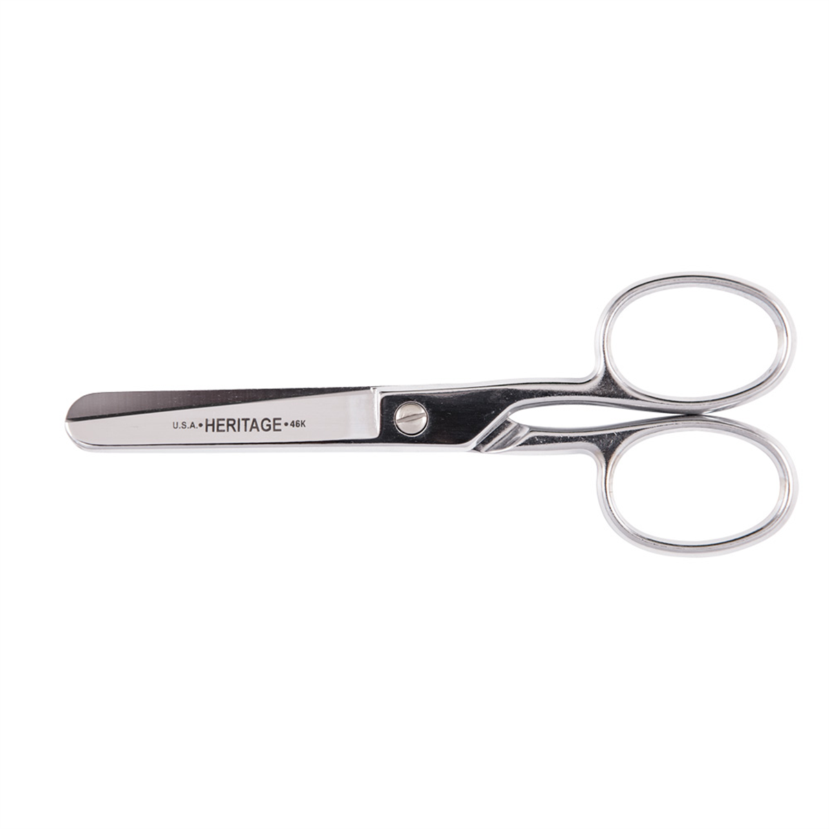 Klein Tools Safety Scissors with Large Rings, 6-Inch