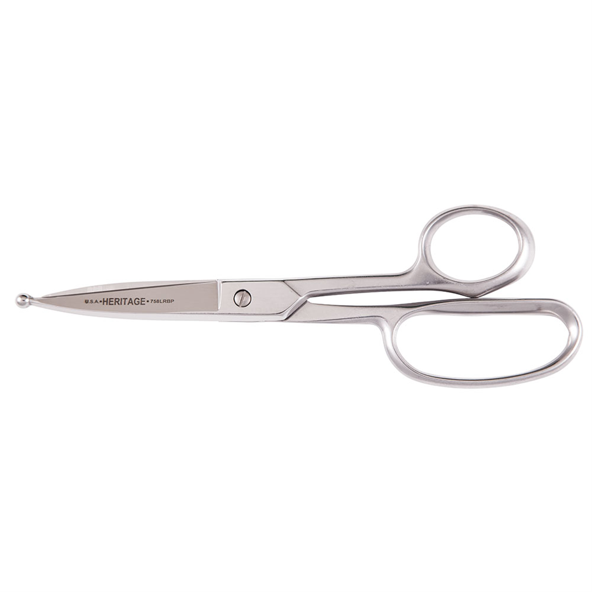 Klein Tools Straight Trimmer, Large Ring, Ball Point, 9-Inch