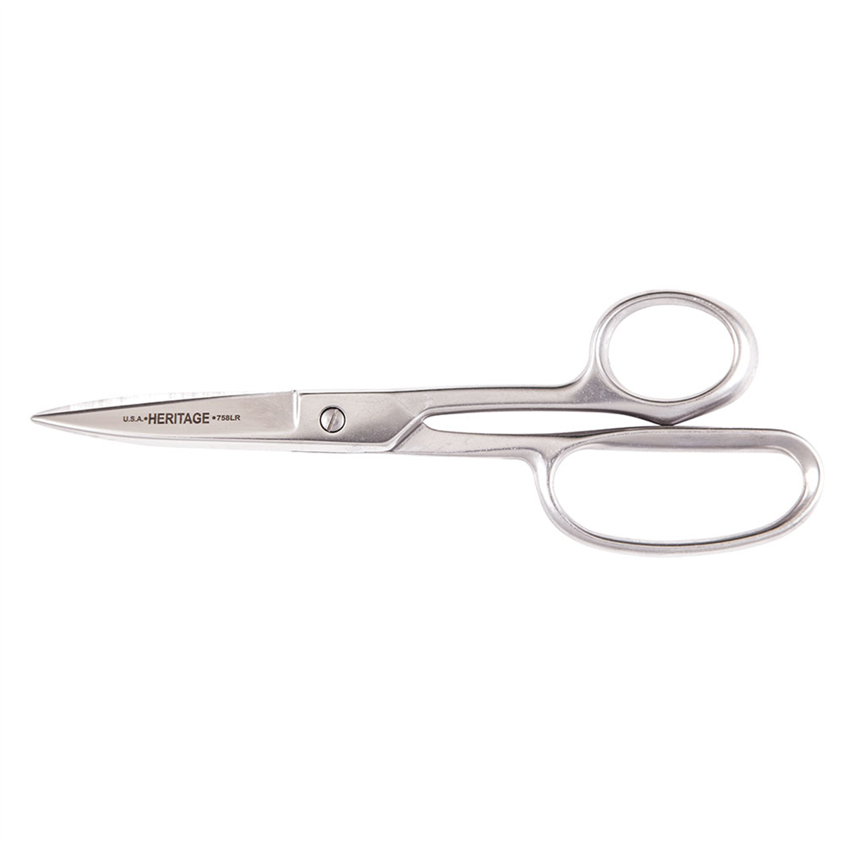 Klein Tools Straight Stainless Trimmer w/Large Ring, 9-Inch