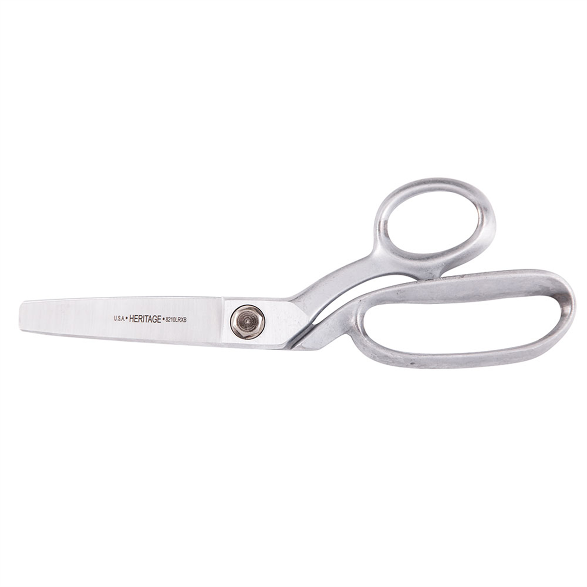 Klein Tools Bent Trimmer w/Ring, Extra Blunt, Serrated 10-Inch