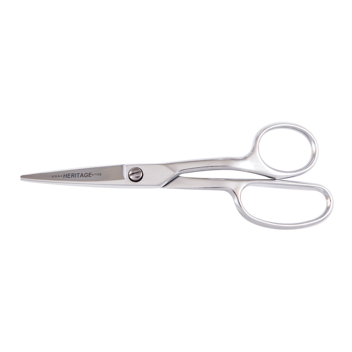 Klein Tools Carpet Napping Shear, Curved Handle, Blunt, 8-Inch