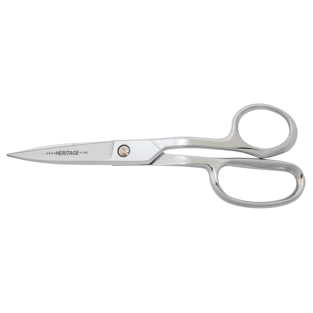 Klein Tools HD Carpet Napping Shear, Curved Handles , 8-3/8"