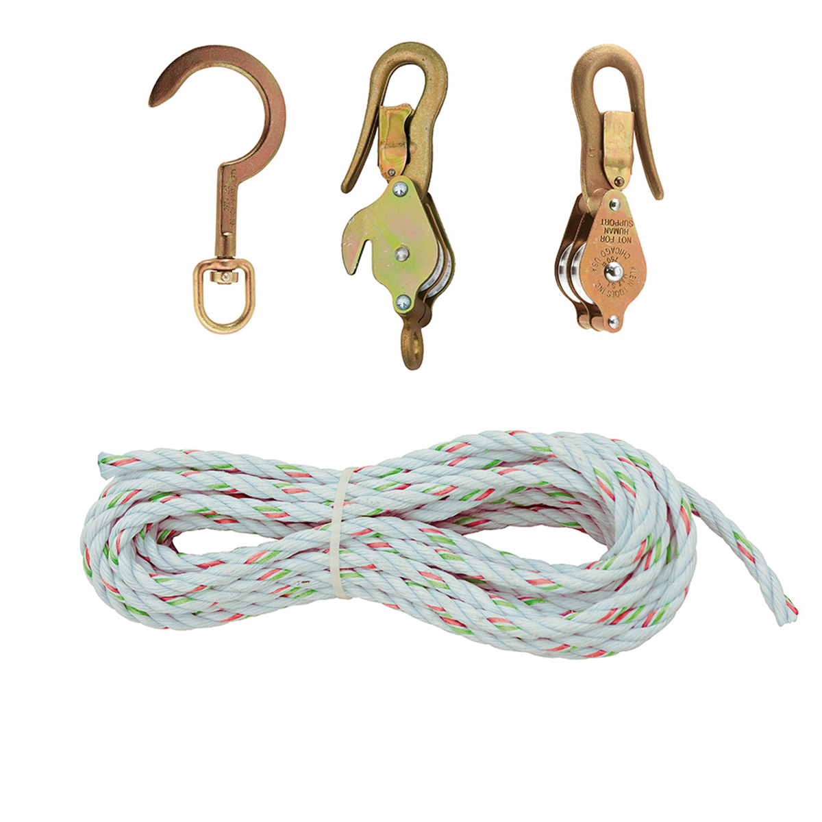 Klein Tools Block and Tackle, Blocks H267/H268, Swivel Anchor Hook 259