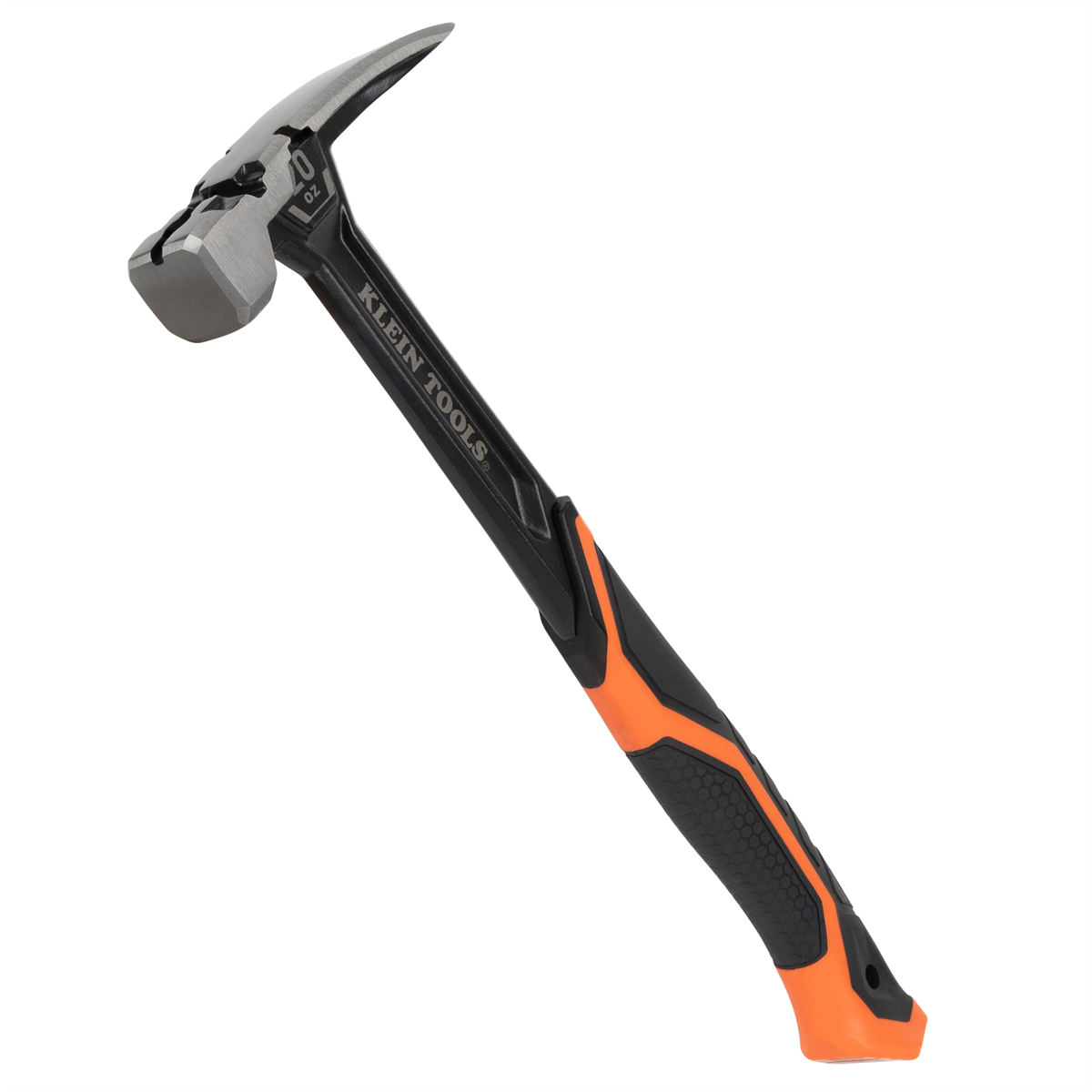 Klein Tools Smooth Face Steel Claw Hammer, 20-Ounce