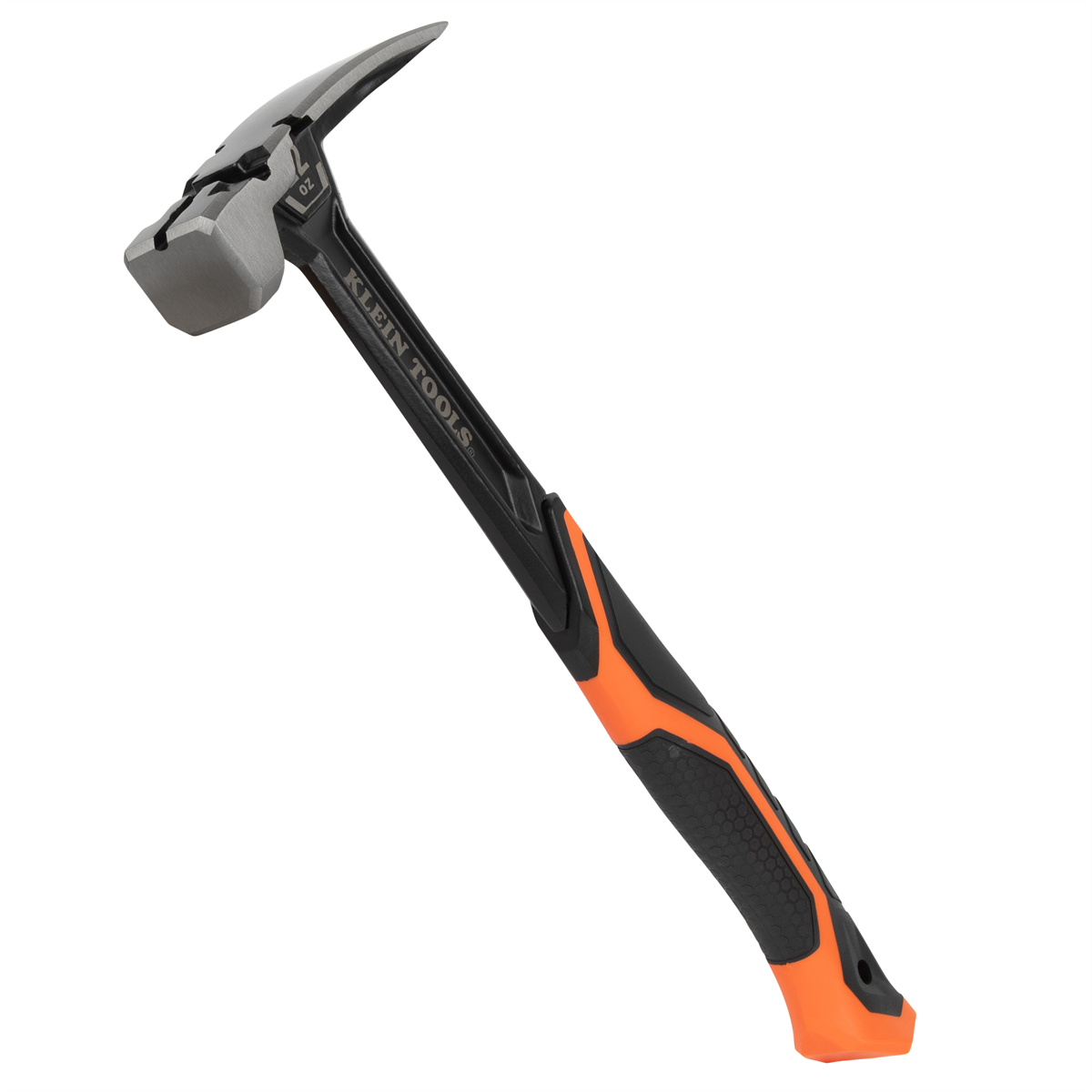 Klein Tools Smooth Face Steel Hammer, 22-Ounce
