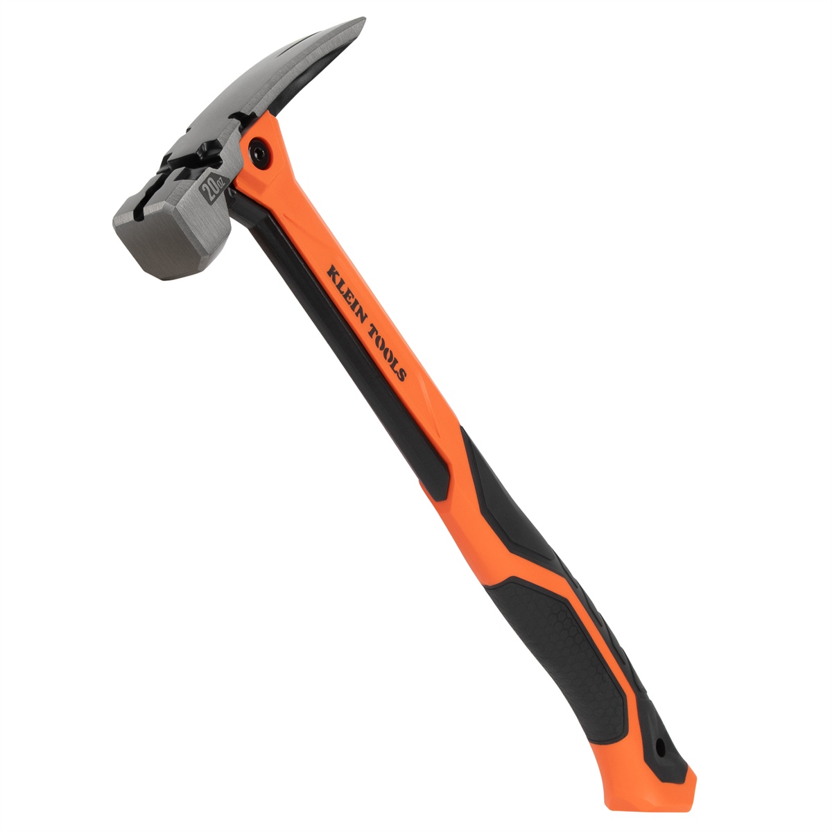 Klein Tools Smooth Face Anti-Vibration Hammer, 20-Ounce