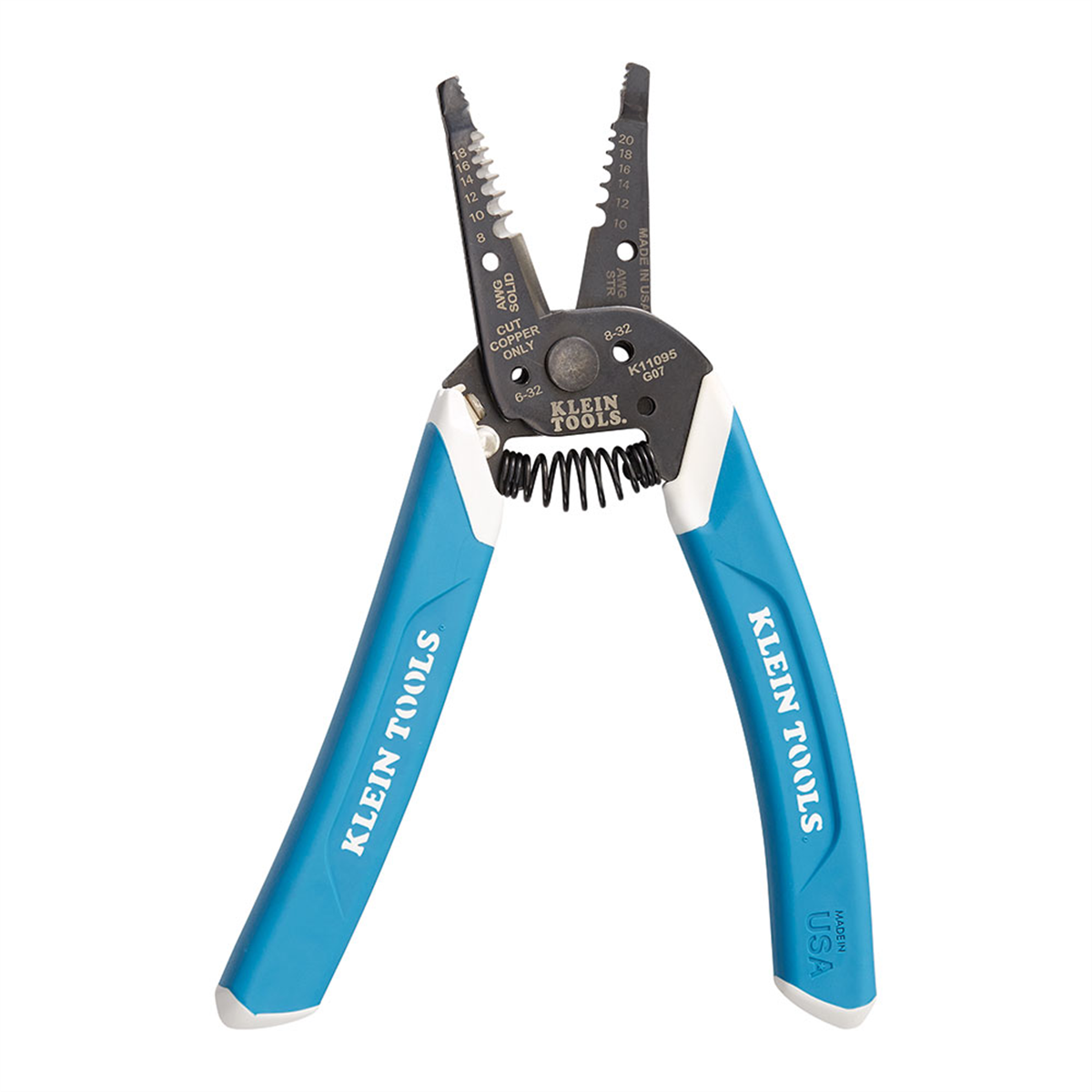Klein Tools Klein-Kurve&reg; Wire Stripper / Cutter, 8-20 AWG