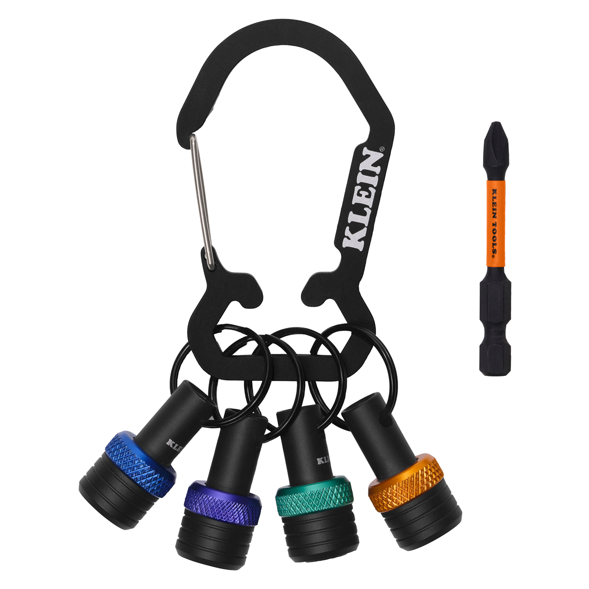 Klein Tools Bit Holder Keychain Set, 5-Piece