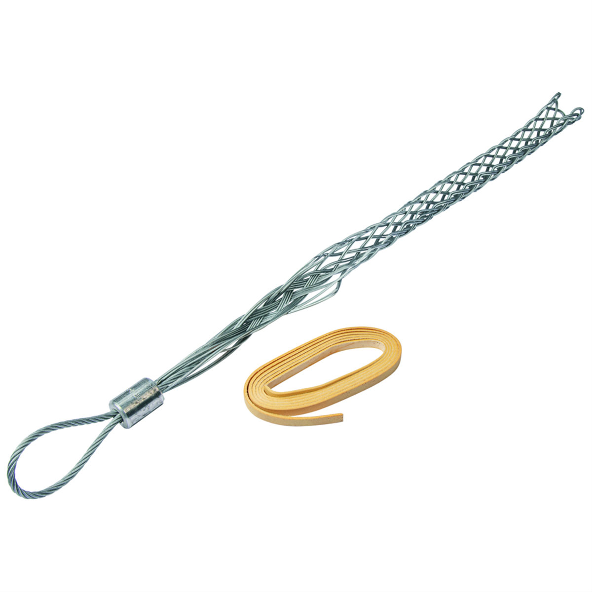 Klein Tools Slack-Pulling Grips, 16-Inch, Offset Flexible Eye