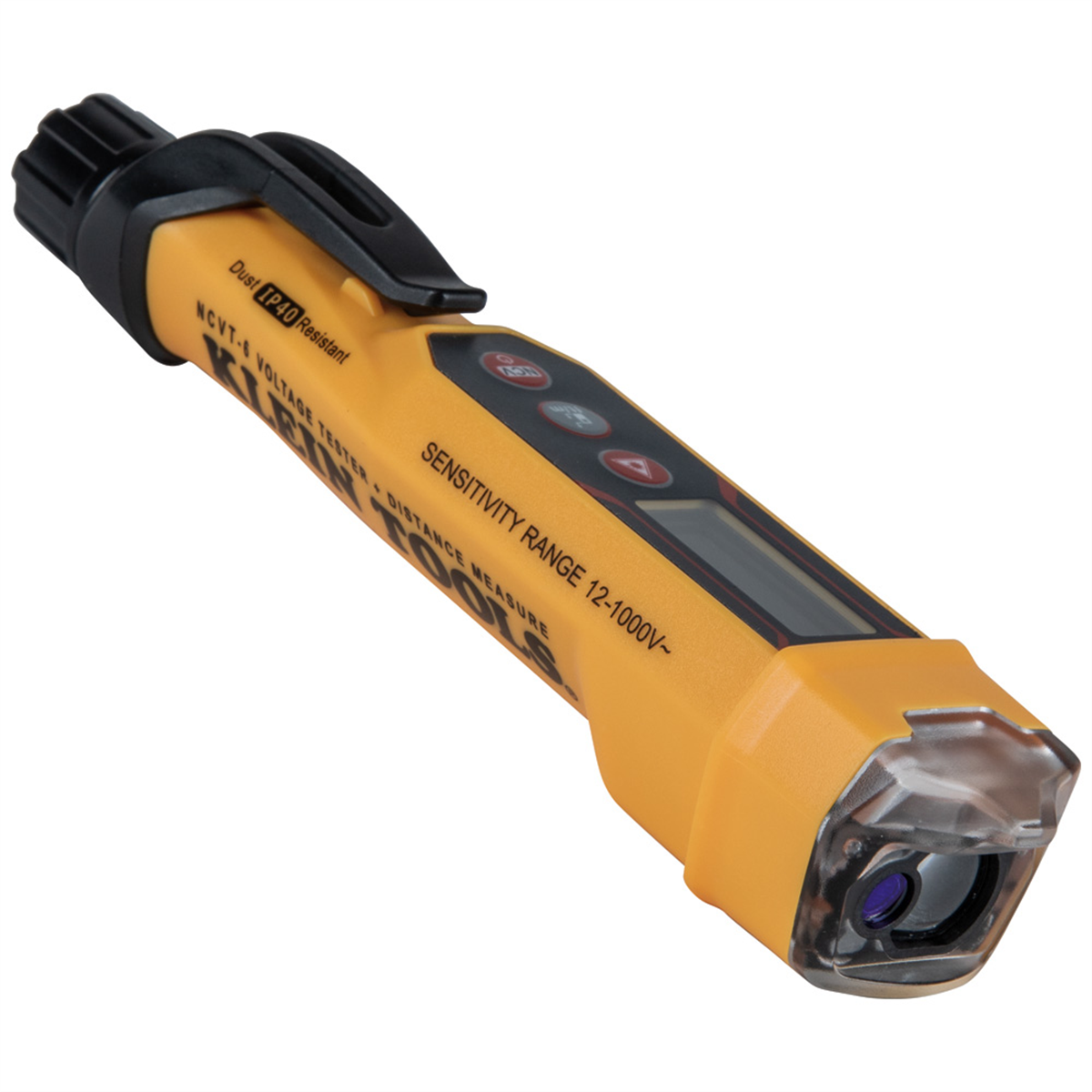 Klein Tools Non-Contact Voltage Tester Pen with Laser Distance Meter, 12 to 1000V AC