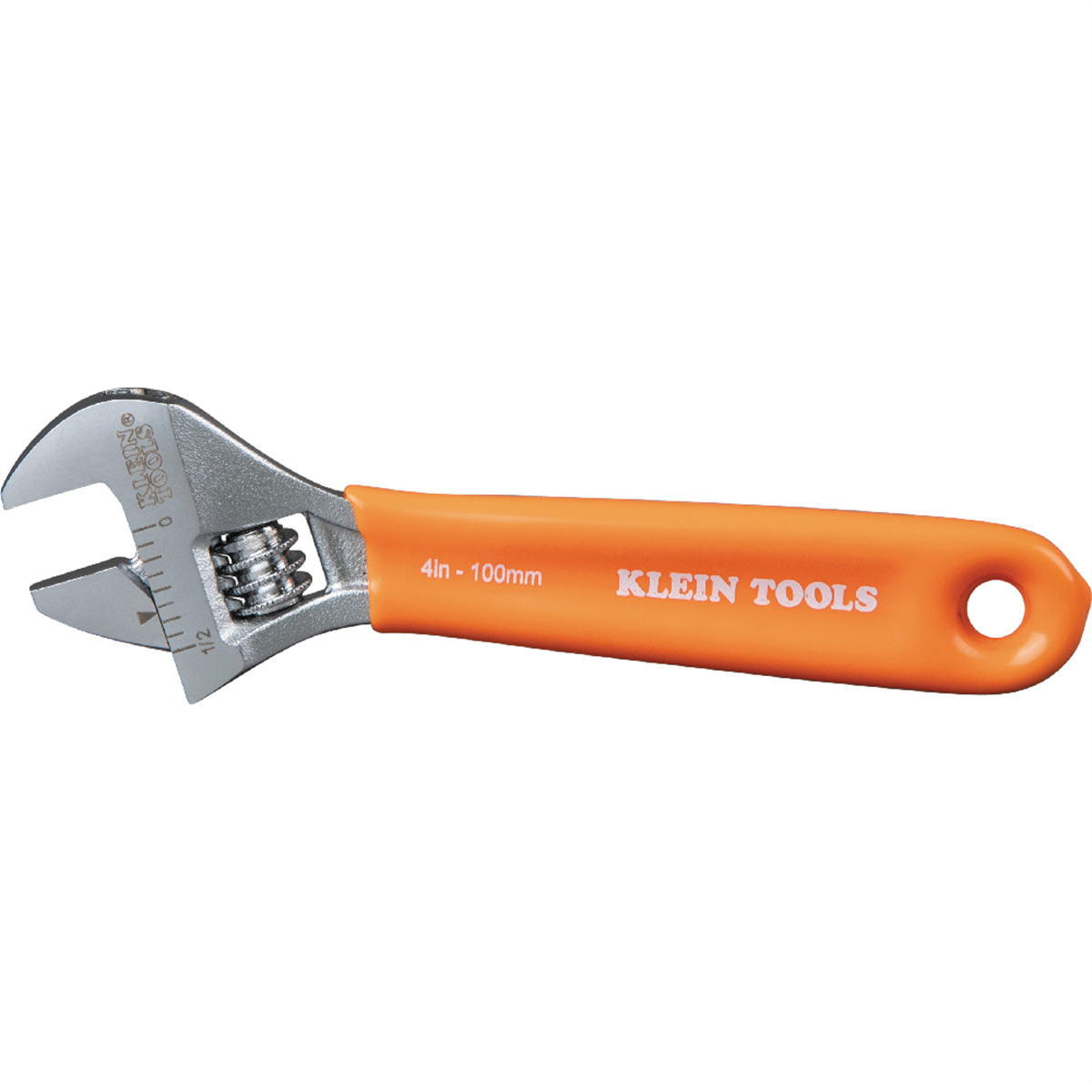 Klein Tools Extra-Capacity Adjustable Wrench, 4-Inch