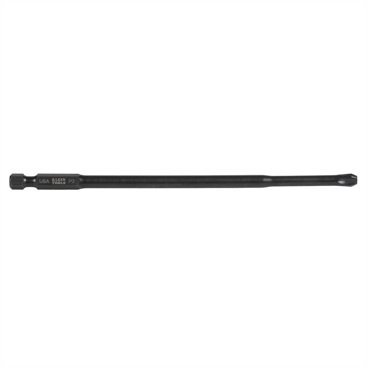 Klein Tools #3 Phillips Power Drivers 6-Inch Bit, 2-Pack