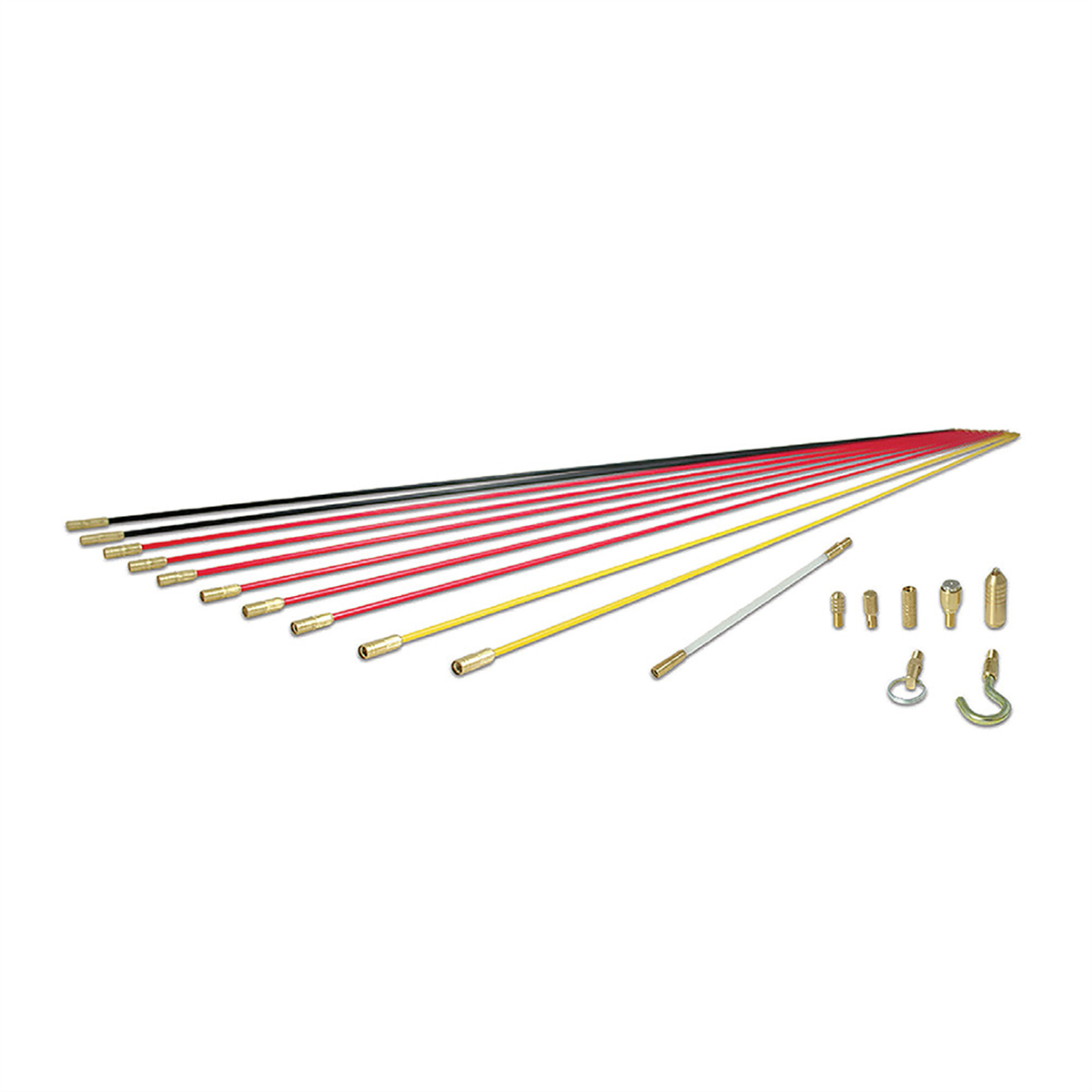 Klein Tools Deluxe Fish Rod Set, 33-Foot, 19-Piece