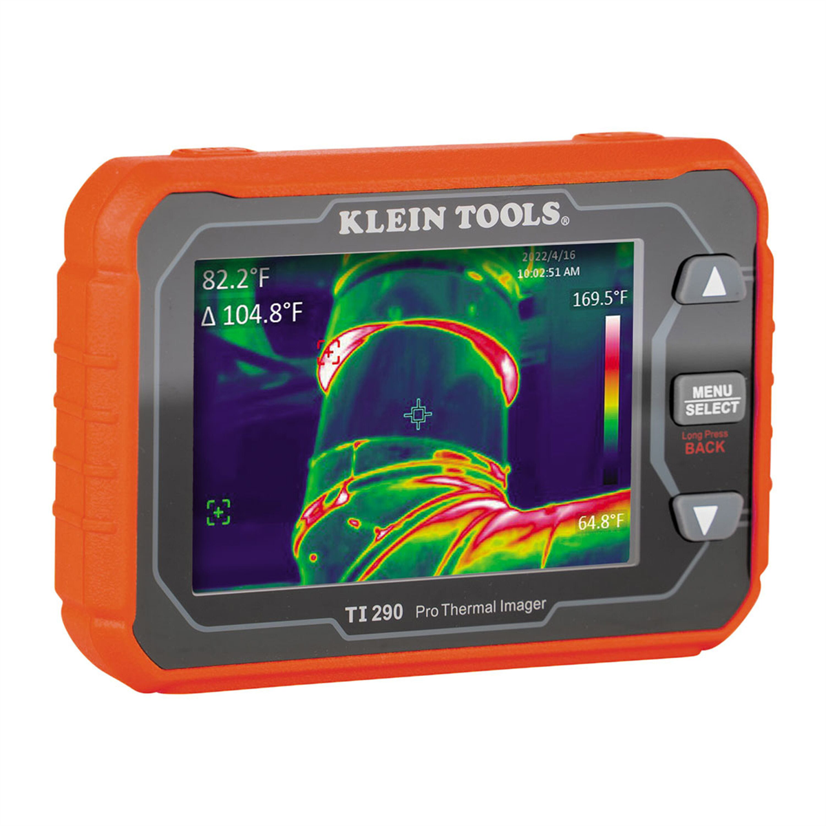 Klein Tools Rechargeable Pro Thermal Imaging Camera, 76,800 Pixels, Wi-Fi Data Transfer