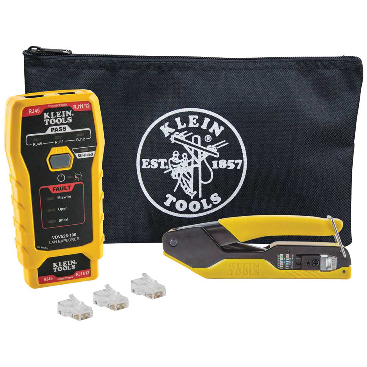 Klein Tools Cable Installation Kit for Pass-Thru&trade;