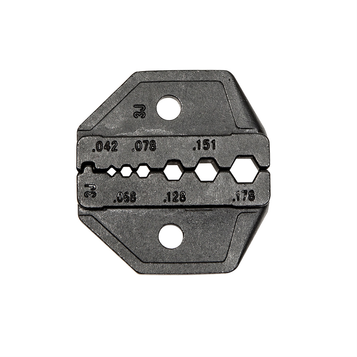 Klein Tools Die Set for RG174/179/Belden 8218 and Fiber Optic
