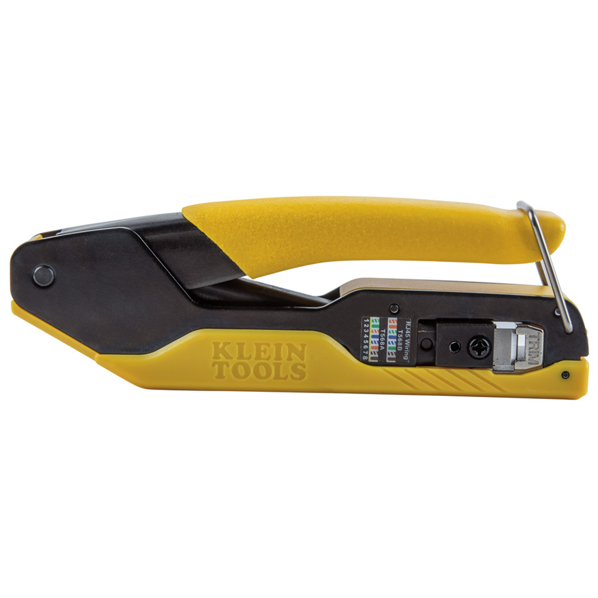 Klein Tools Data Cable Crimping Tool for Pass-Thru&trade;, Compact
