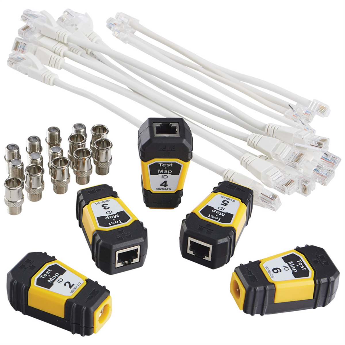 Klein Tools Test+Map&trade; Remotes (#2 to #6) Expansion Kit for Scout&reg; Pro Series Tester